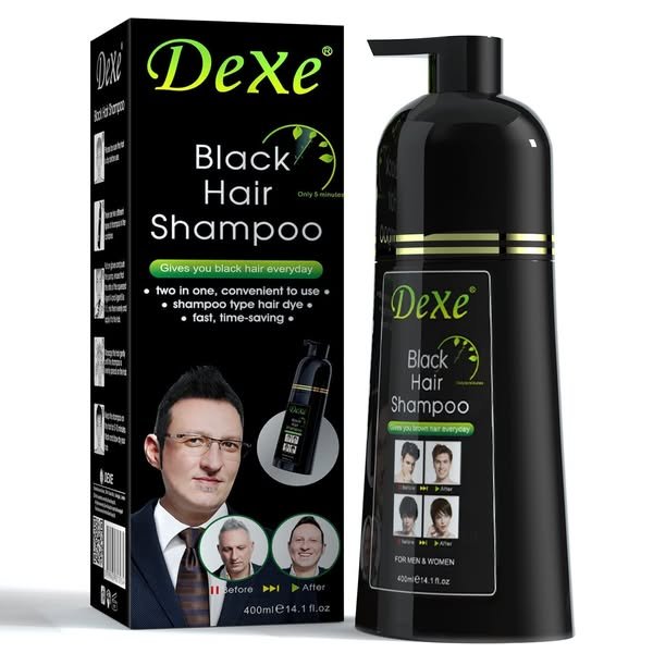 Dexe Black hair shampoo 500ml