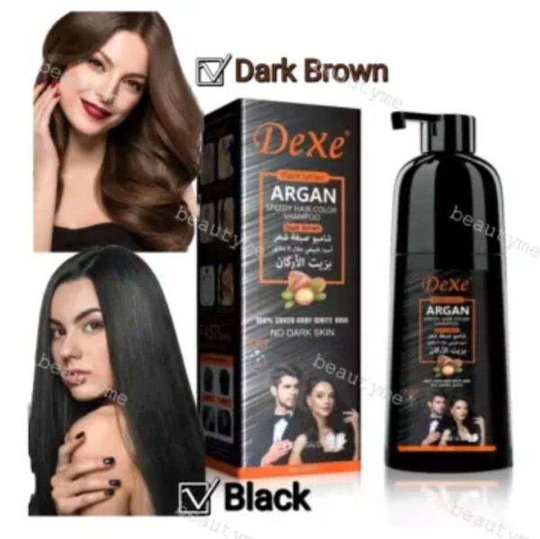 Dexe-ARGAN-SPEEDY-HAIR-COLOR-SHAMPOO-Natural-Black-420ml