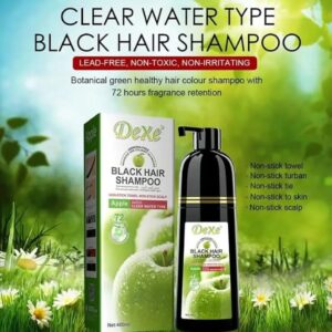 Dexe-Black-Hair-Shampoo-Apple-Classic-Formula-400ml